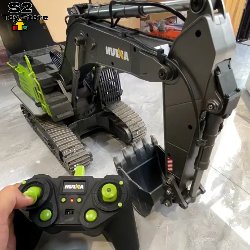 Rc Hobby Grade Excavator - รถขุด Huina 593 22 ช่องสัญญาณ 2.4Ghz
