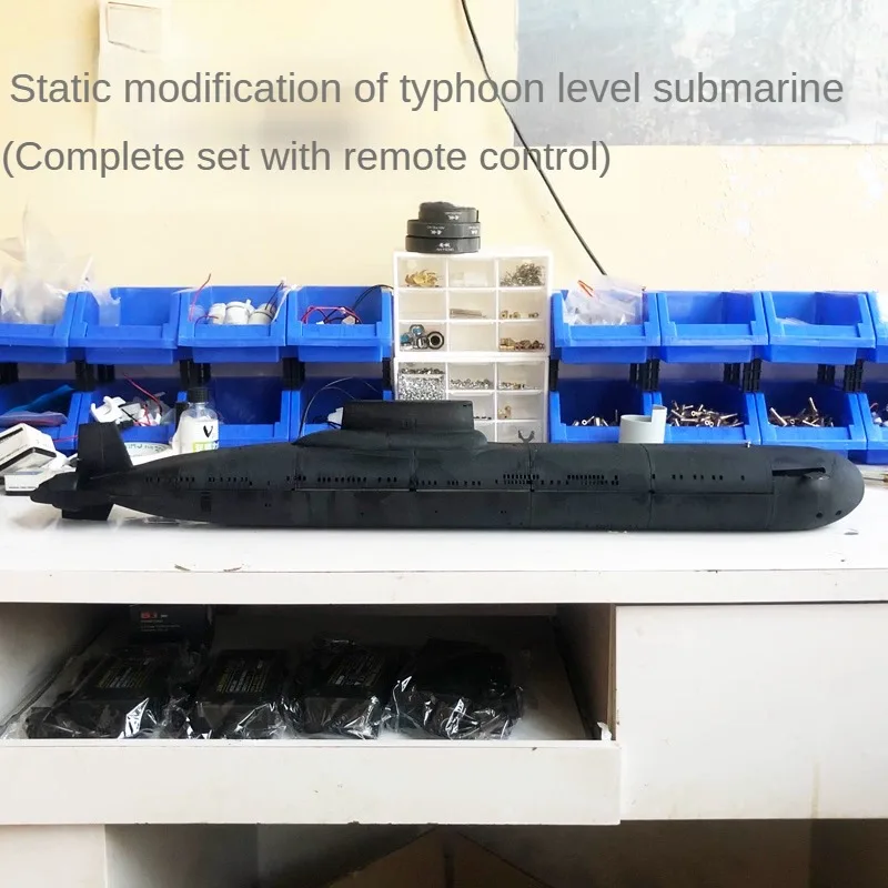 Rc Hobby Grade Boat - โมเดลเรือดำน้ำแบบไดนามิกเรือดำน้ำไต้ฝุ่นระดับ RC เรือดำน้ำแบบไดนามิกห้องโดยสารที่ปิดสนิทสามารถปรับแต่งกล้องได้