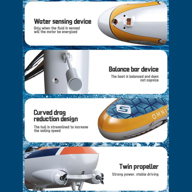 เรือ Rc 2.4 Ghz รีโมทคอนโทรลเร - Rc Hobby Grade Boat บทวิจารณ์และราคา