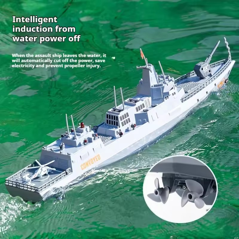 เรือพิฆาต RC ความเร็วสูงรุ่นให - Rc Hobby Grade Boat บทวิจารณ์และราคา