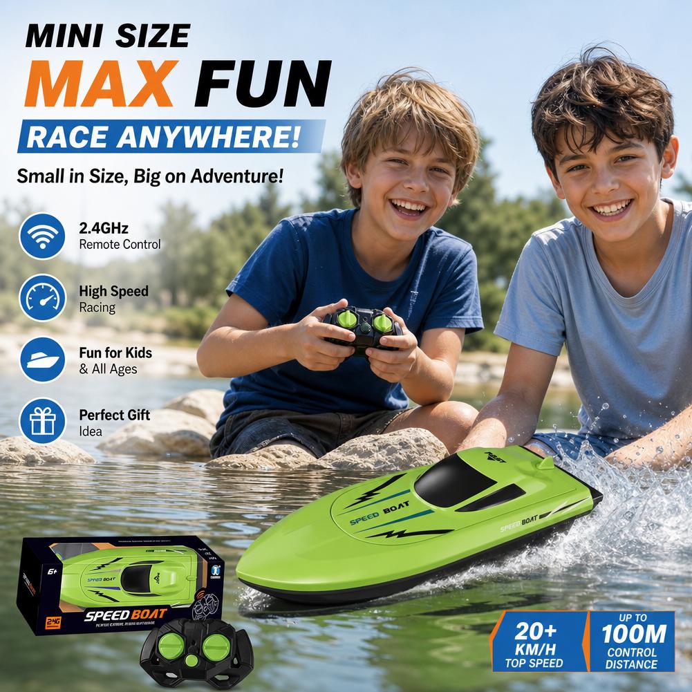 เรือเร็ว RC 2.4G ความเร็วสูง ก - Rc Hobby Grade Boat บทวิจารณ์และราคา