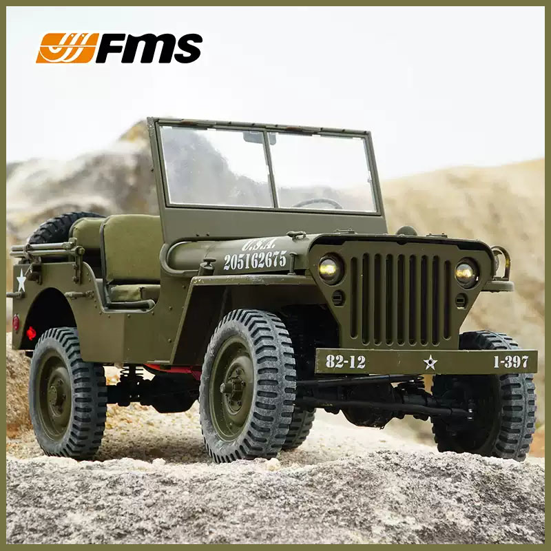 FMS 1/6 Climber 1941 Willys MB - Rc Hobby Room บทวิจารณ์และราคา