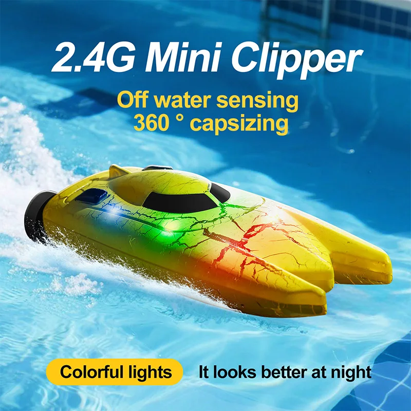 เรือบังคับวิทยุขนาดเล็ก 2.4G พ - Rc Hobby Grade Boat บทวิจารณ์และราคา