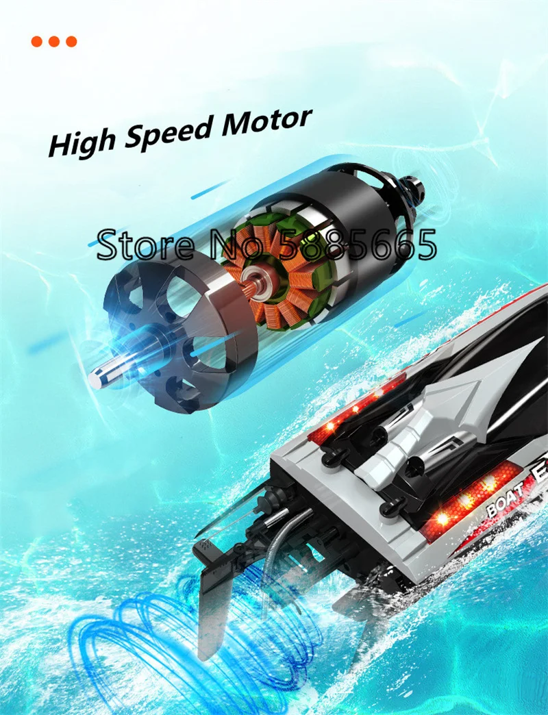 เรือบังคับวิทยุความเร็วสูง 70  - Rc Hobby Grade Boat บทวิจารณ์และราคา